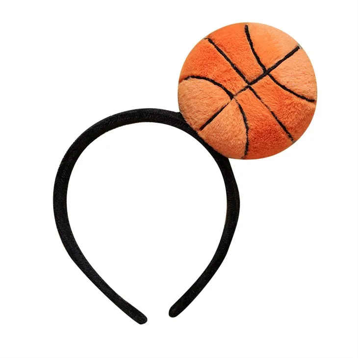 Cute 3D Plush Sports Ball Headbands